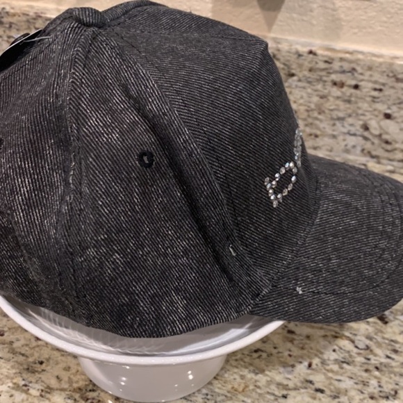 Bebe hat with Rhinestone Logo Embellished Baseball Cap 🧢 - Picture 2 of 5